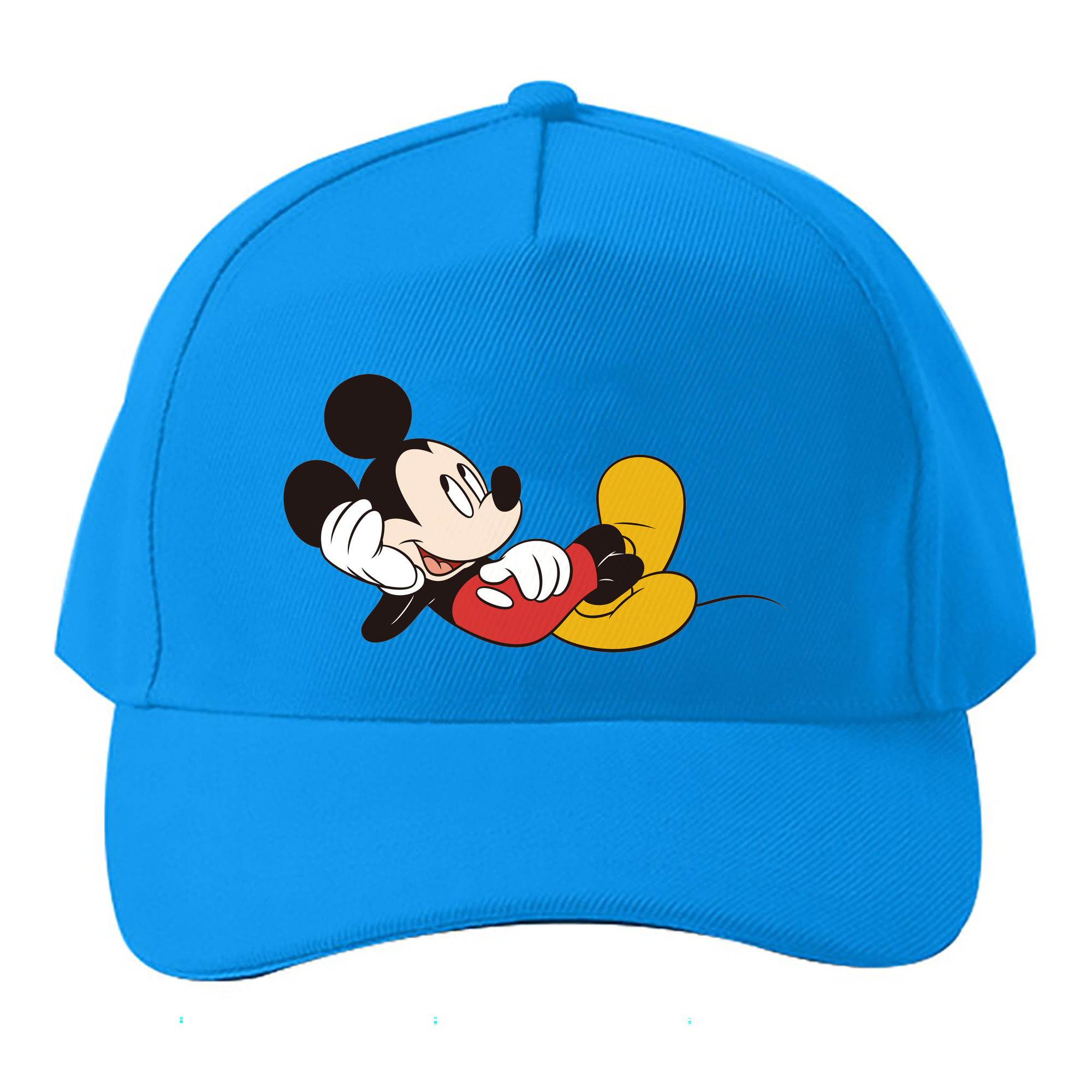 （画像用） ミッキーマウス Mickey Mouse ベースボールキャップ 綿100％ 男女兼用 帽子 スポーツ